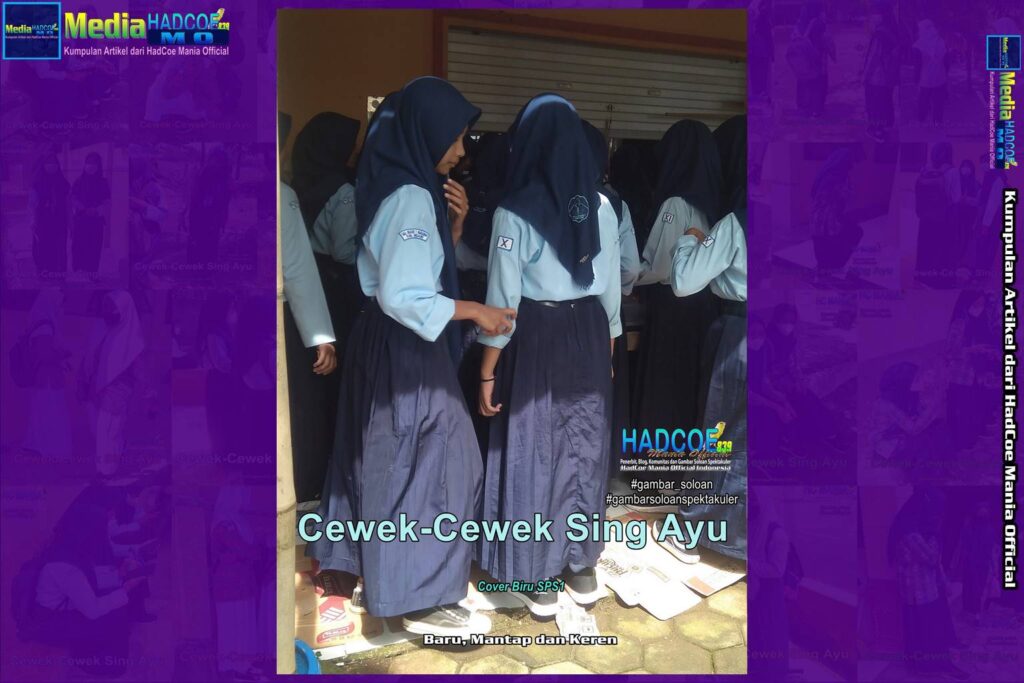 Gambar Soloan Spektakuler – Gambar SMA Soloan Spektakuler Cover Biru SPS1 Edisi 55B