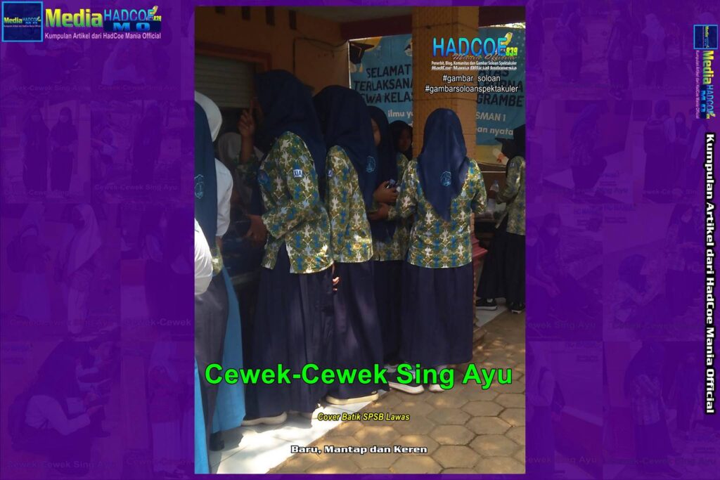 Gambar Soloan Spektakuler – Gambar SMA Soloan Spektakuler Cover Batik SPSB Lawas Edisi 64A